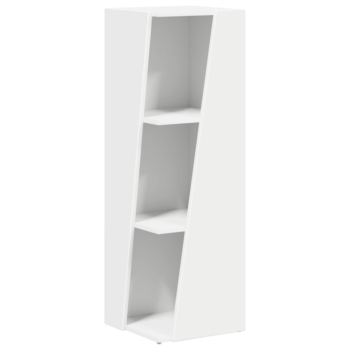 Mensola laterale 33 x 32 x 100,5 cm Legno ingegnerizzato Bianco