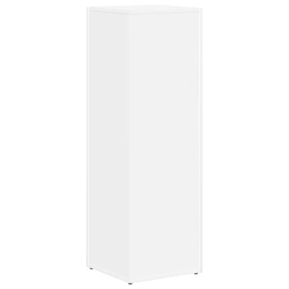 Mensola laterale Bianco 33 x 32 x 100,5 cm Legno multistrato