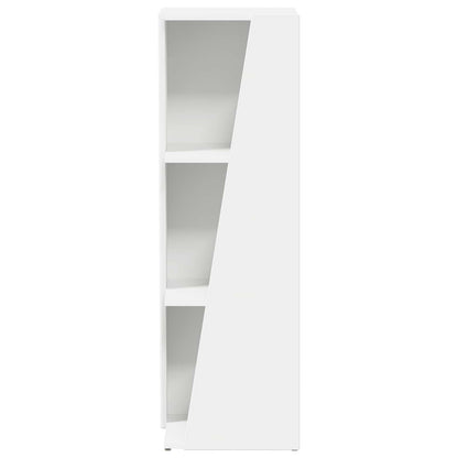 Mensola laterale 33 x 32 x 100,5 cm Legno ingegnerizzato Bianco