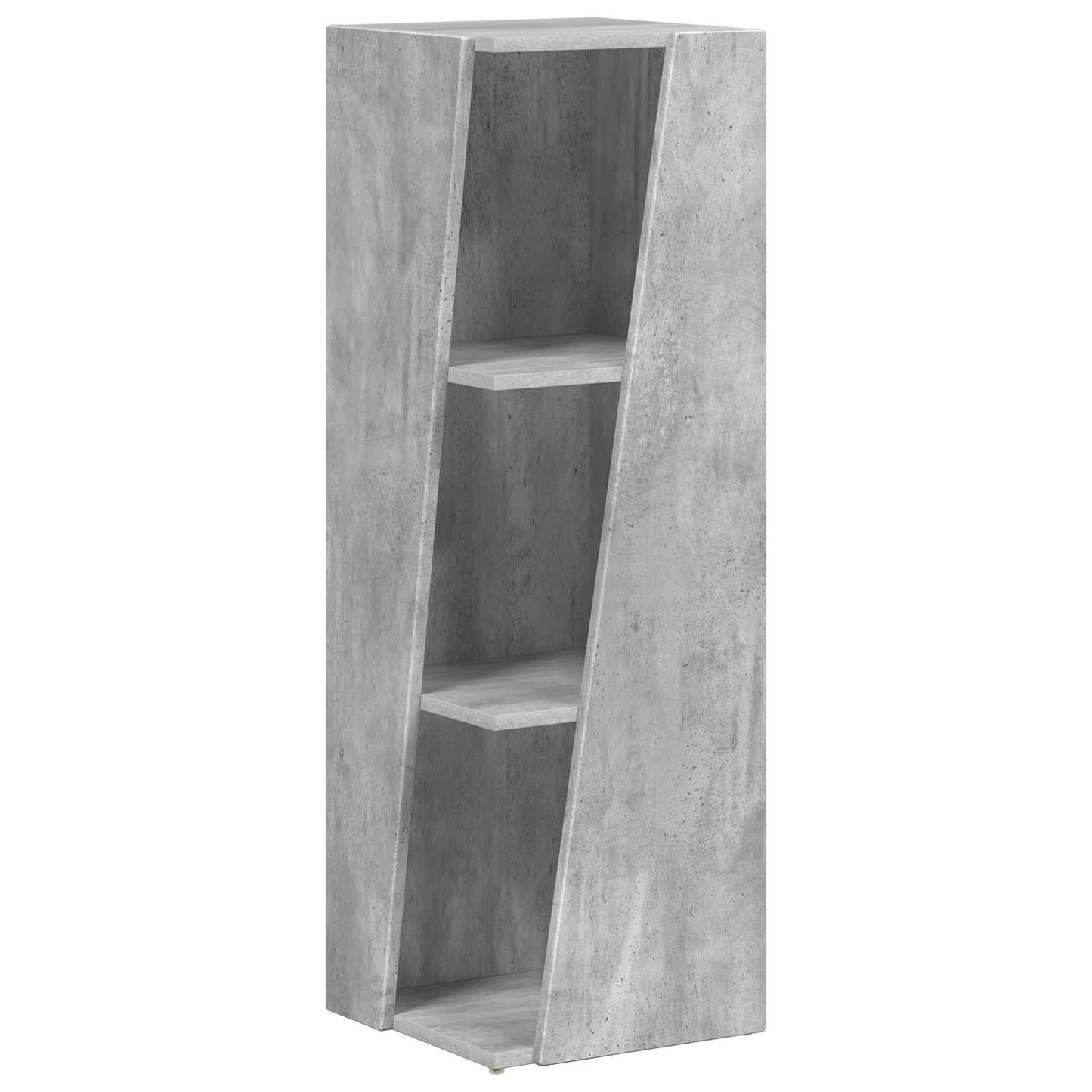 Mensola laterale Grigio cemento 33 x 32 x 100,5 cm