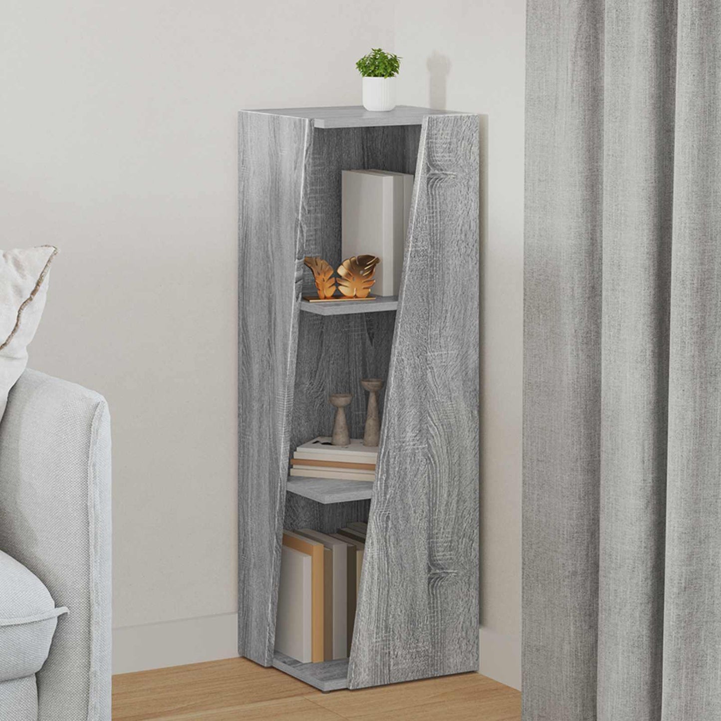 Mensola laterale 33 x 32 x 100,5 cm Legno ingegnerizzato