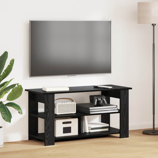 Supporto TV Rovere Nero 100 x 40 x 50 cm | homemem39