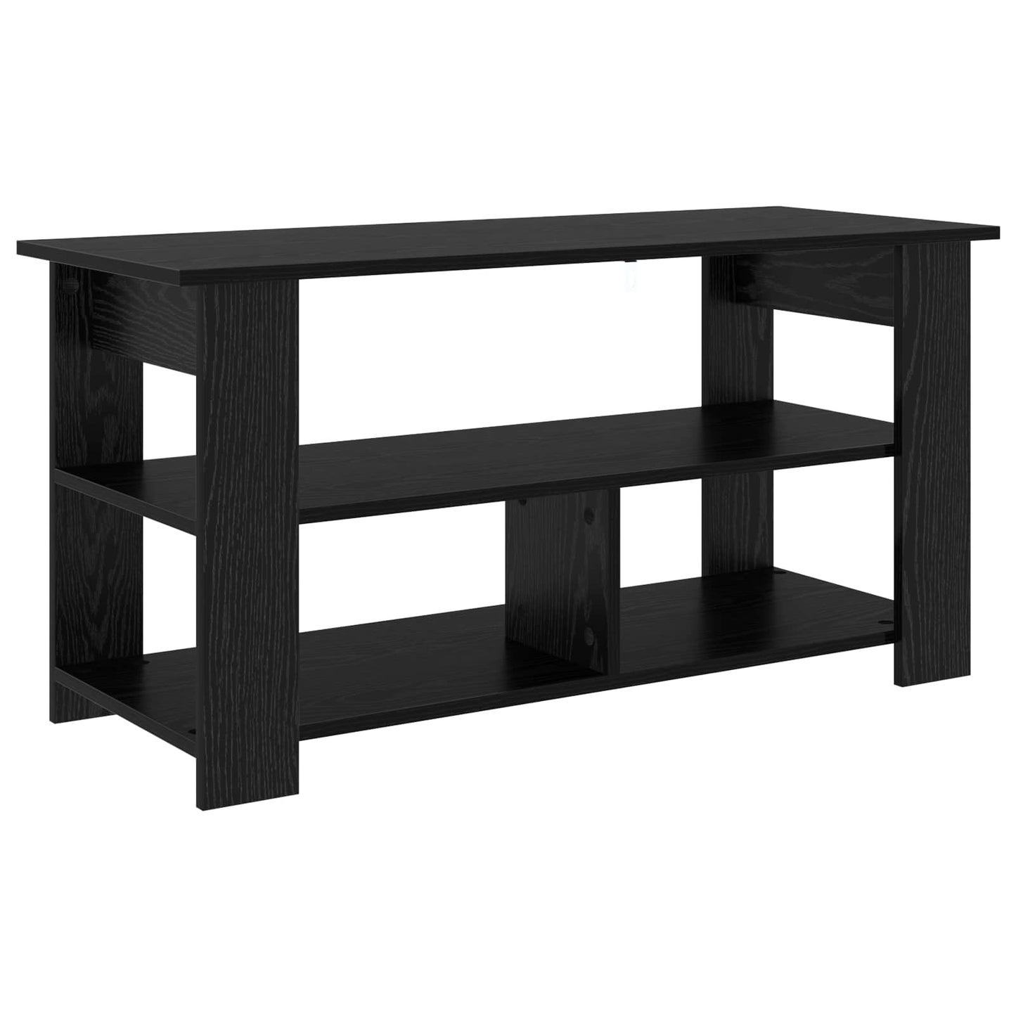 Supporto TV Rovere Nero 100 x 40 x 50 cm | homemem39