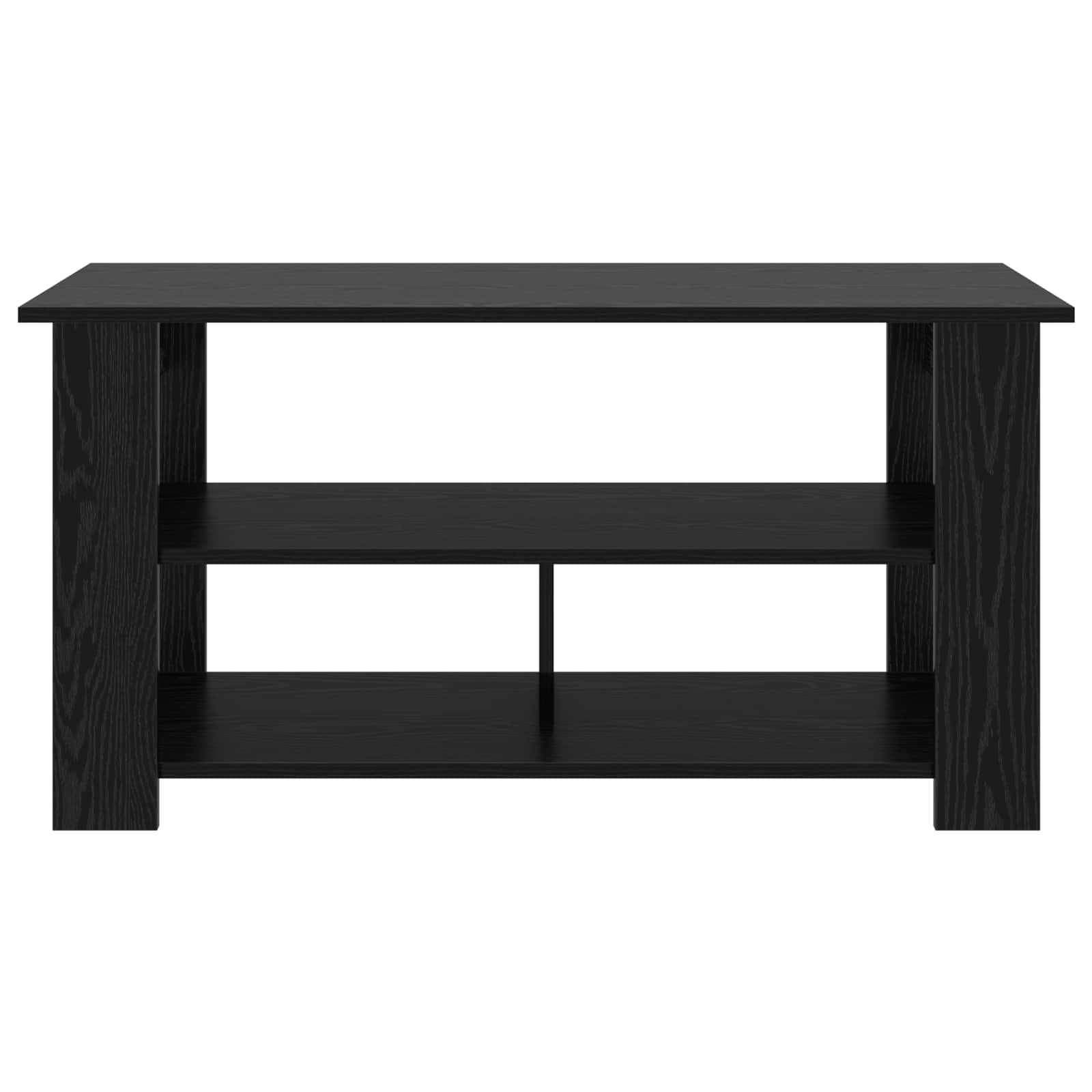 Supporto TV Rovere Nero 100 x 40 x 50 cm | homemem39