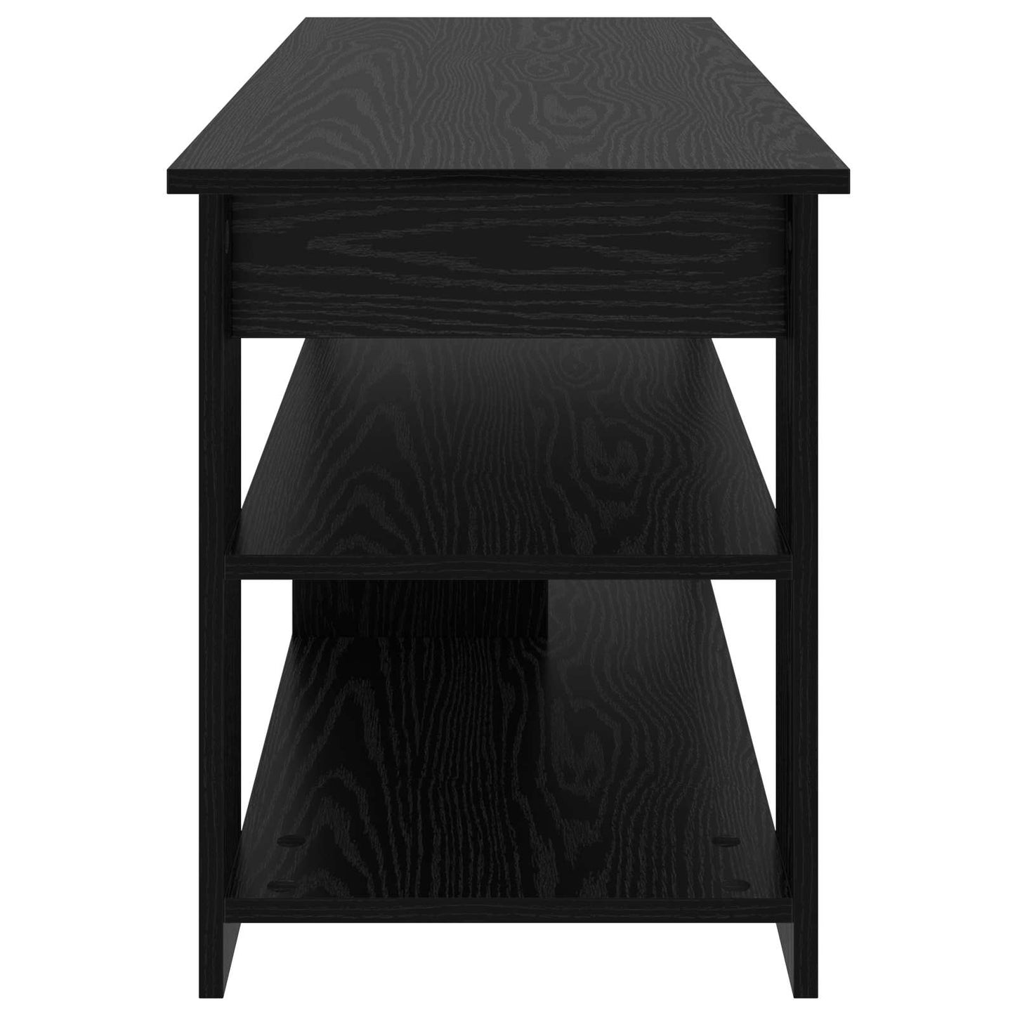 Supporto TV Rovere Nero 100 x 40 x 50 cm | homemem39