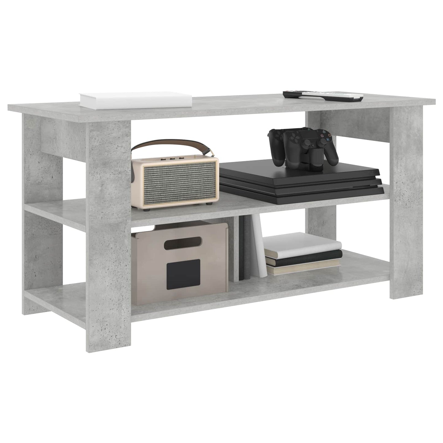 Supporto TV Grigio cemento 100 x 40 x 50 cm | homemem39