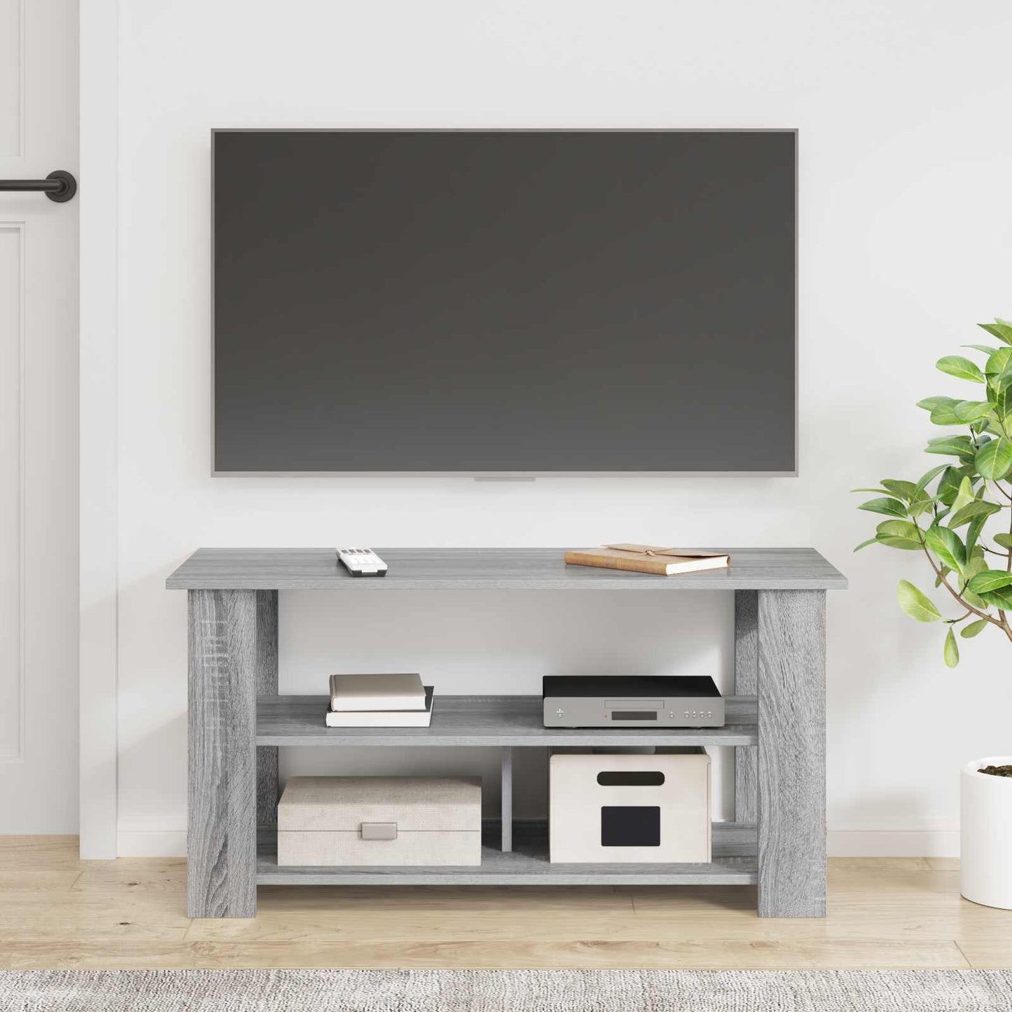 Supporto TV Grigio Sonoma 100 x 40 x 50 cm