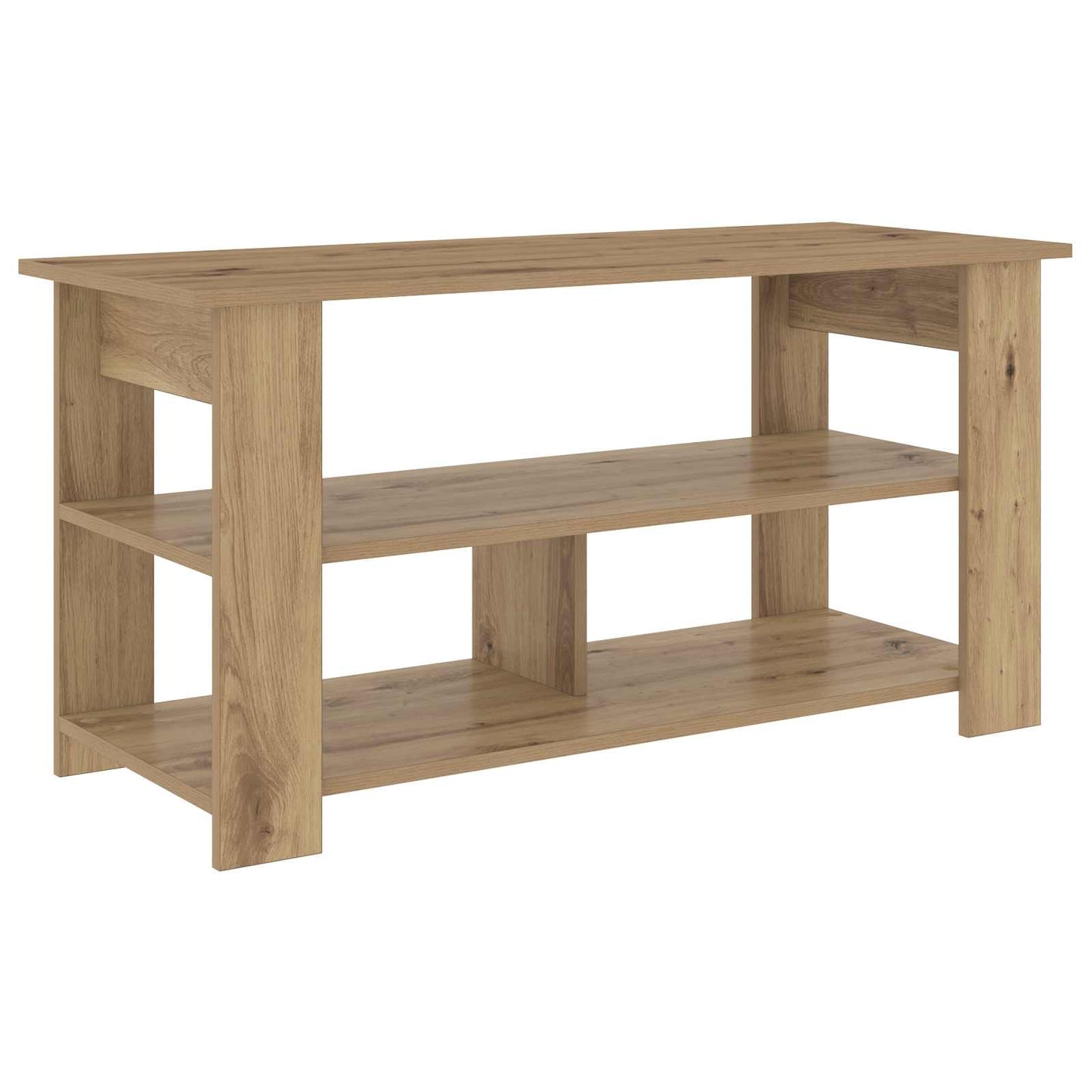 Supporto TV Rovere artigianale 100 x 40 x 50 cm