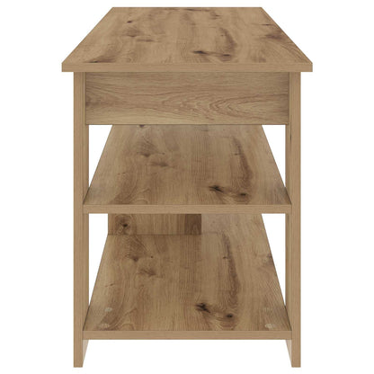 Supporto TV Rovere artigianale 100 x 40 x 50 cm