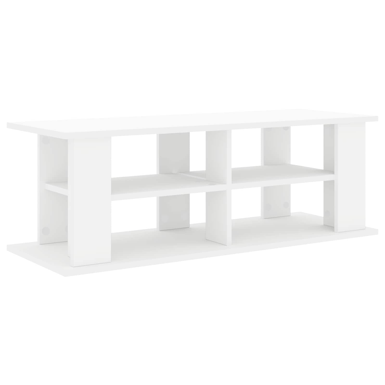 Supporto TV Bianco 96 x 35 x 33,5 cm | homemem39