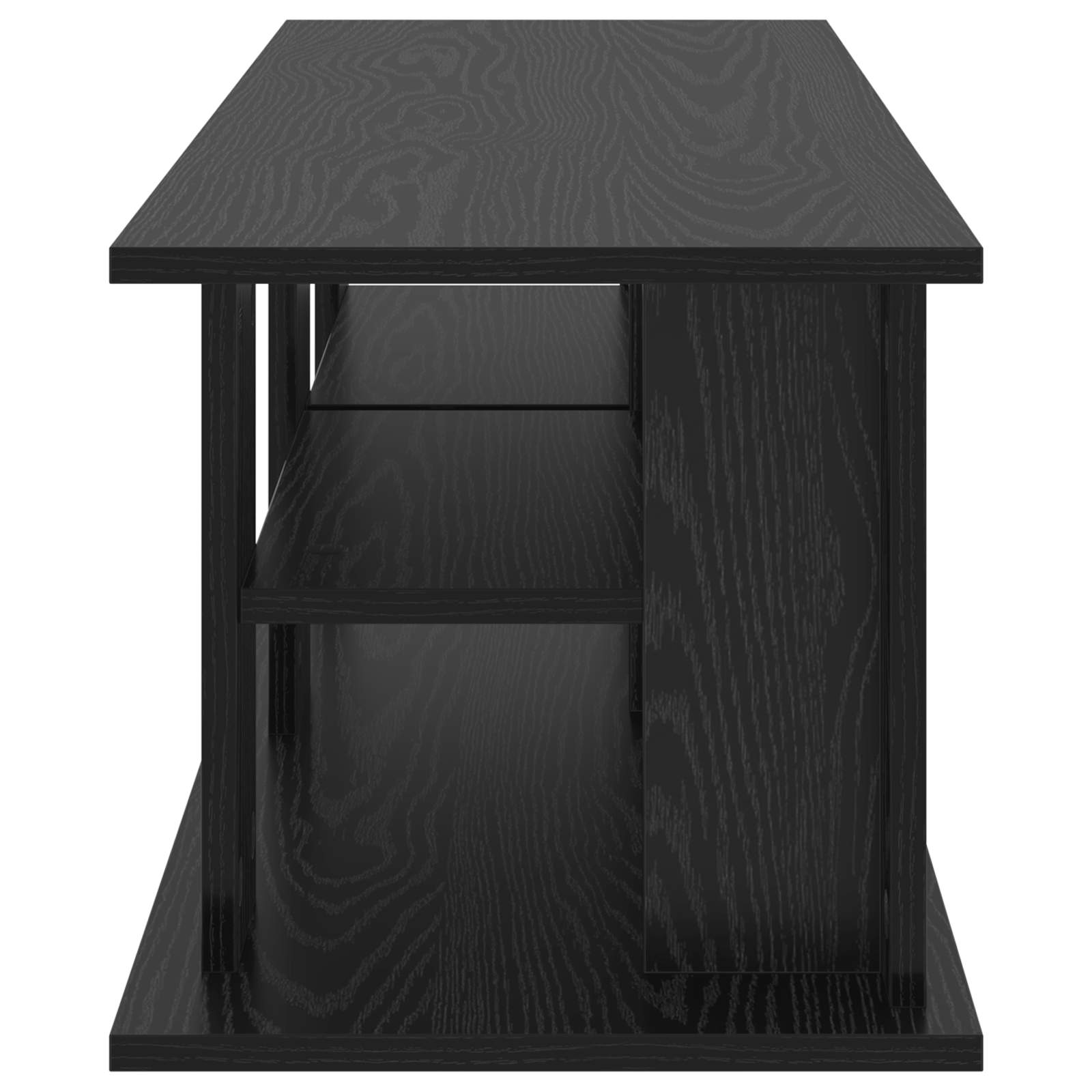 Supporto TV Rovere Nero 96 x 35 x 33,5 cm | homemem39