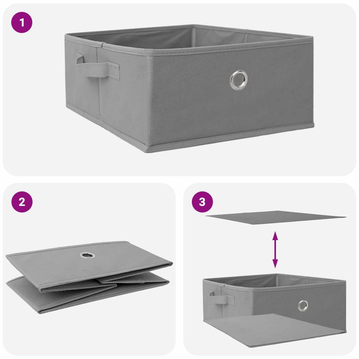 Tavolino da salotto con cassetto Rovere fumé 77 x 55 x 42 cm | homemem39