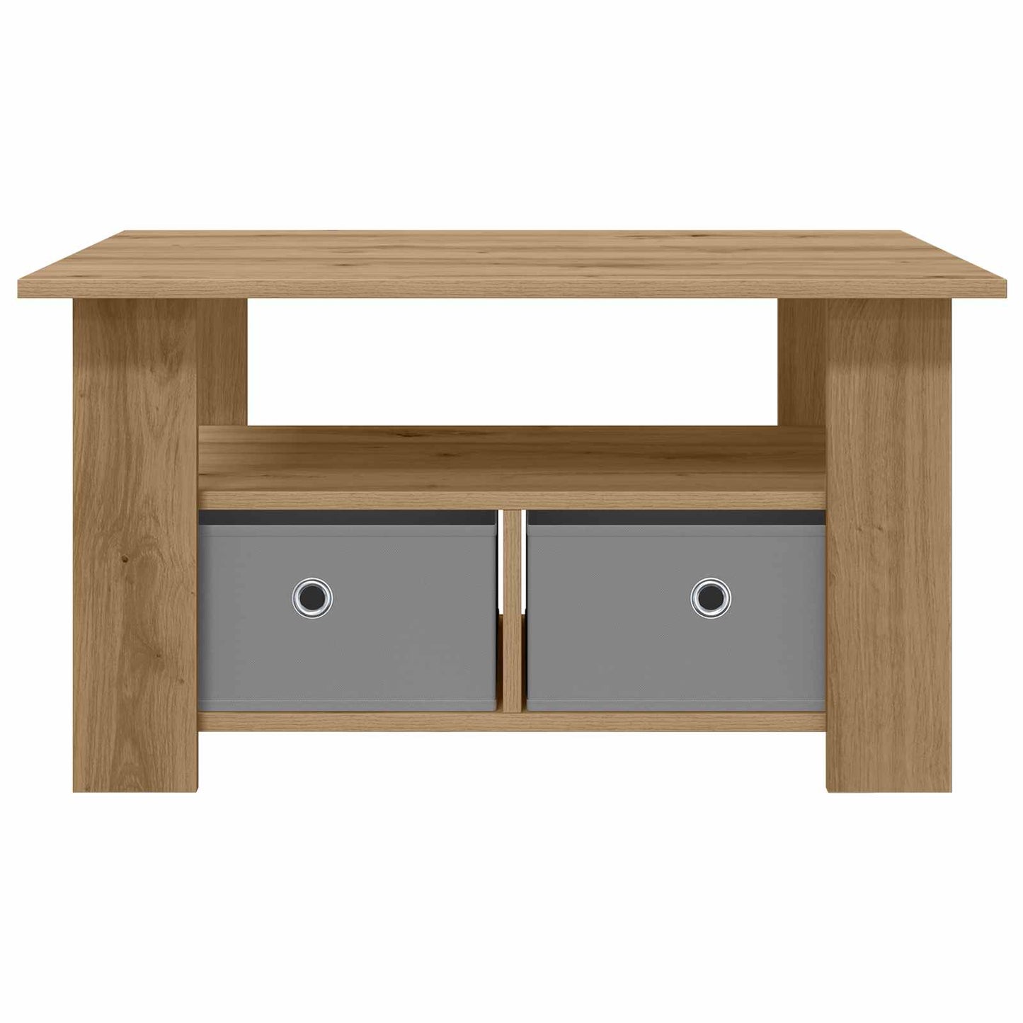 Tavolino da salotto Rovere artigianale 77 x 55 x 42 cm | homemem39