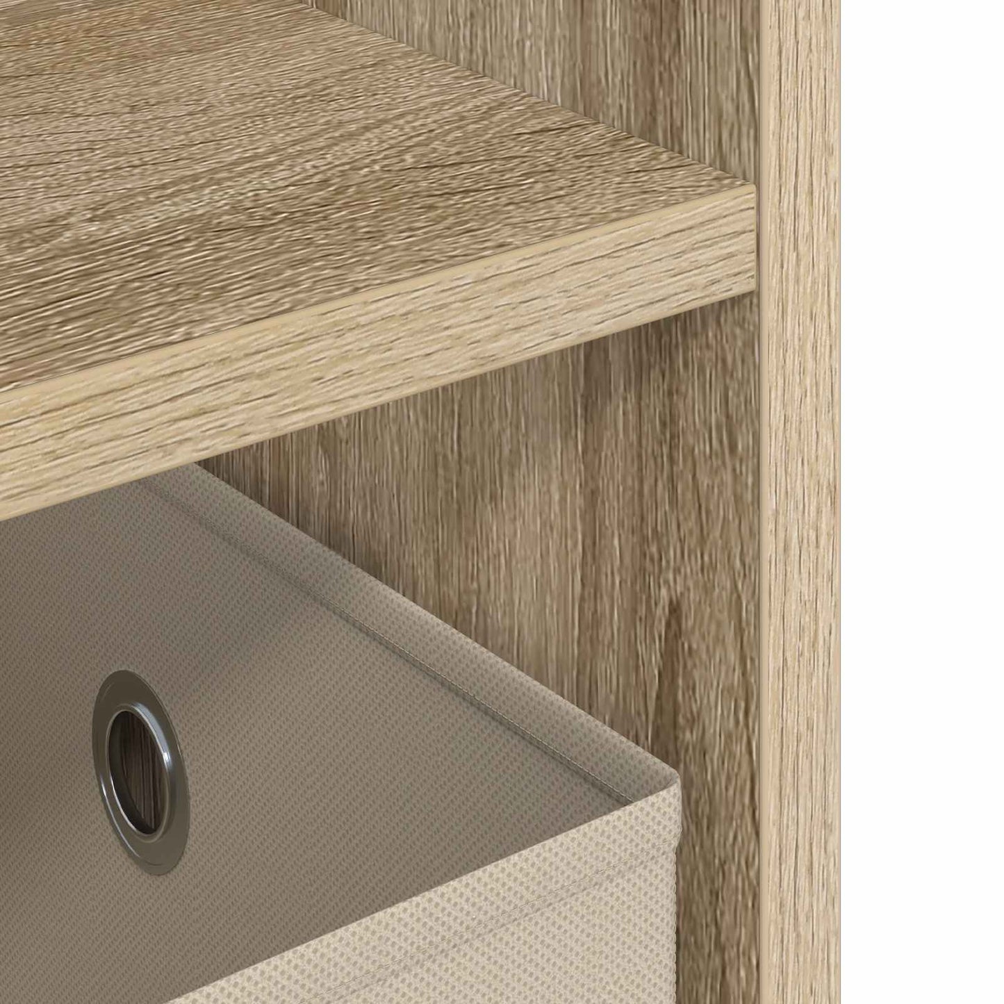 Supporto TV con cassetto Rovere Sonoma 79 x 40 x 48 cm