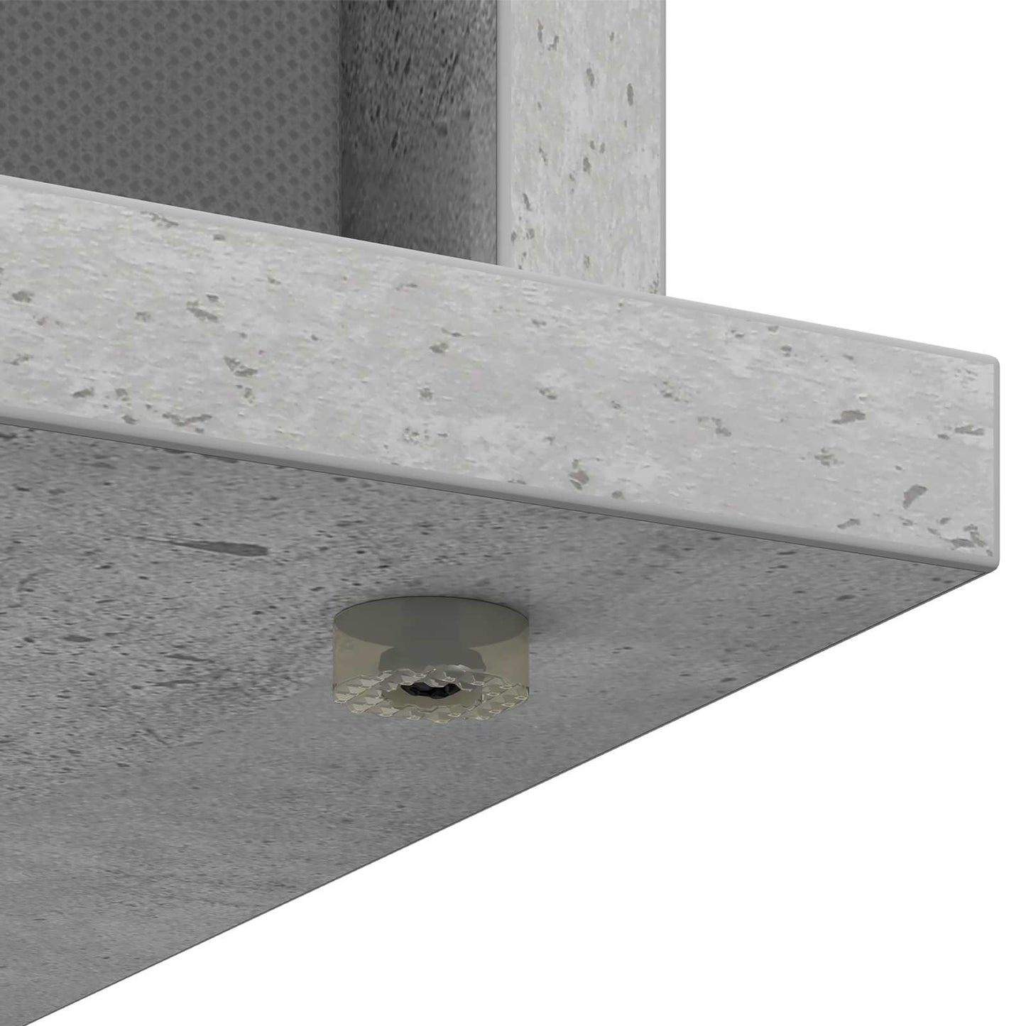 Supporto TV con cassetto Grigio cemento 79 x 40 x 48 cm