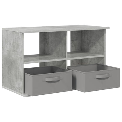 Supporto TV con cassetto Grigio cemento 79 x 40 x 48 cm