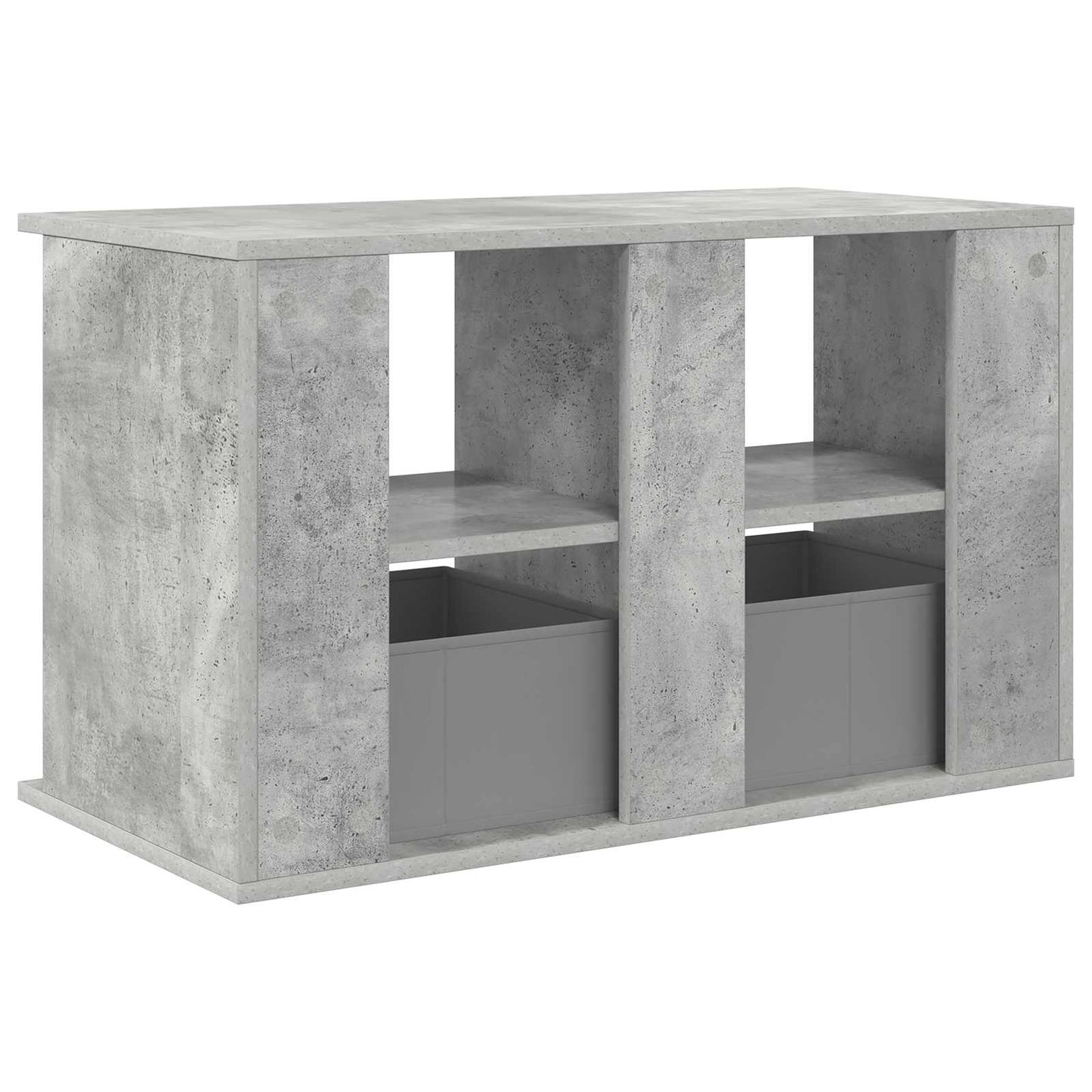 Supporto TV con cassetto Grigio cemento 79 x 40 x 48 cm | homemem39