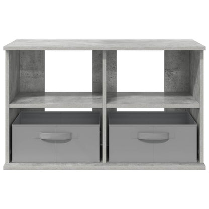 Supporto TV con cassetto Grigio cemento 79 x 40 x 48 cm