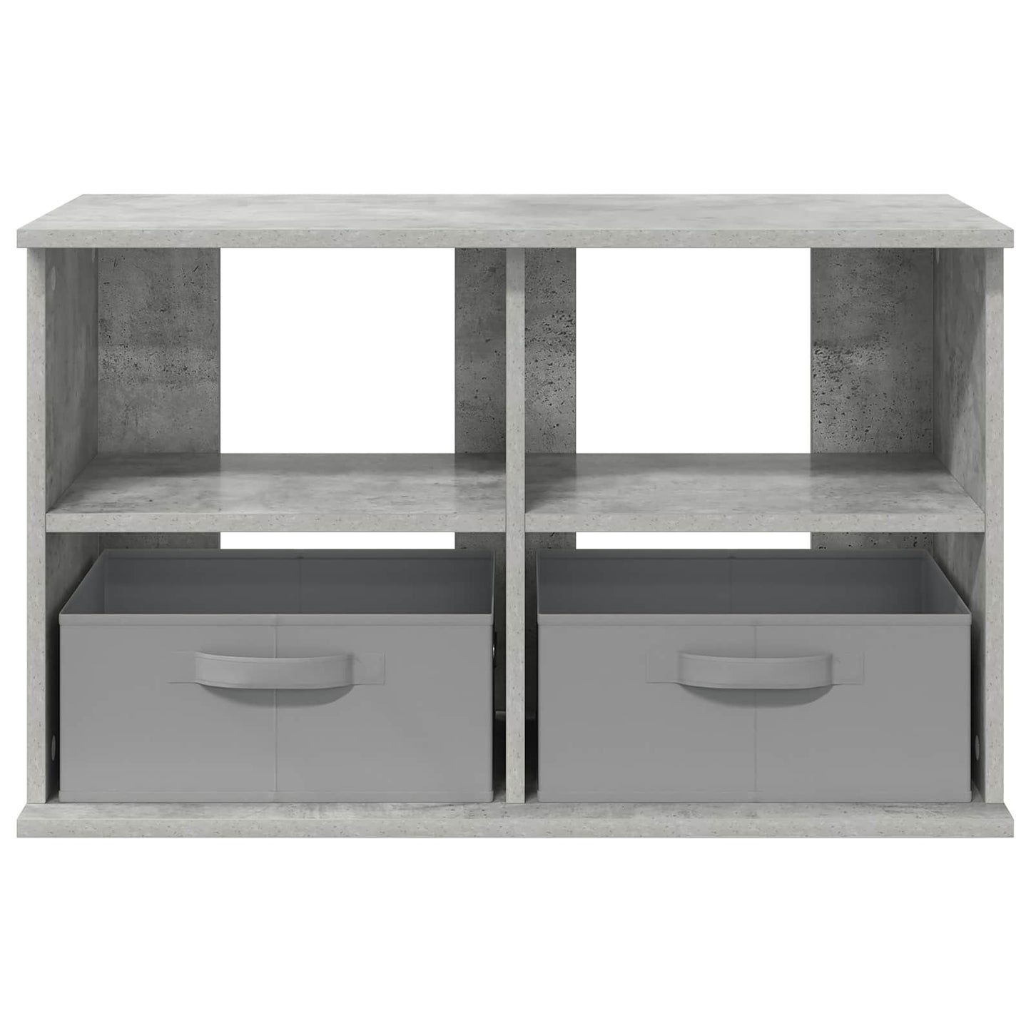 Supporto TV con cassetto Grigio cemento 79 x 40 x 48 cm