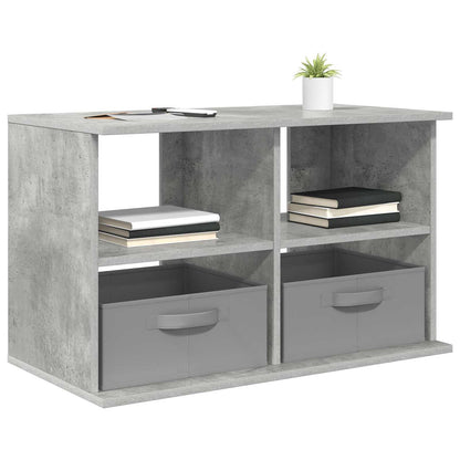 Supporto TV con cassetto Grigio cemento 79 x 40 x 48 cm