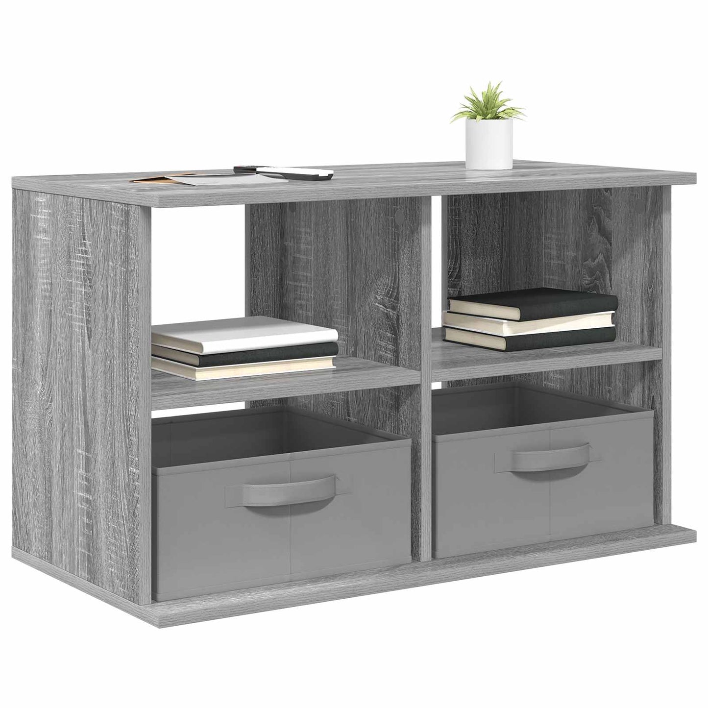 Supporto TV con cassetto Grigio Sonoma 79 x 40 x 48 cm | homemem39