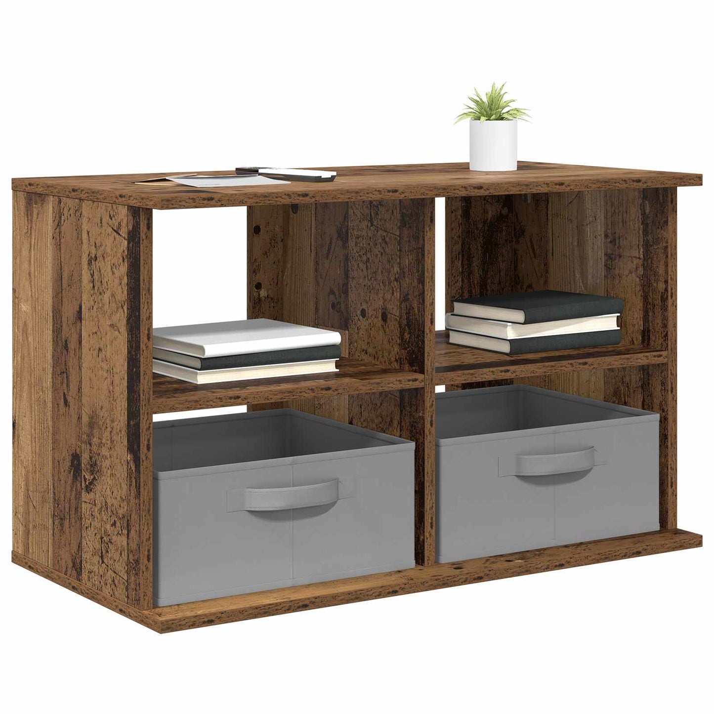 Supporto TV con cassetto Legno vecchio 79 x 40 x 48 cm