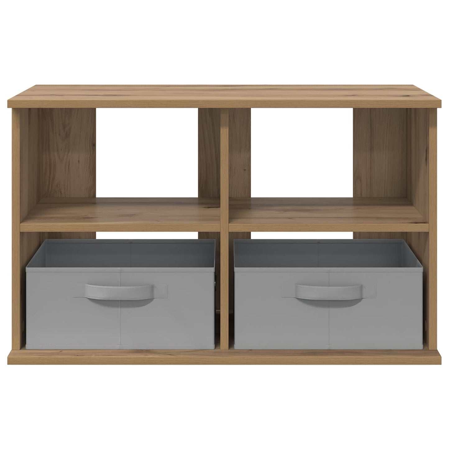 Supporto TV con cassetto Rovere artigianale 79 x 40 x 48 cm | homemem39