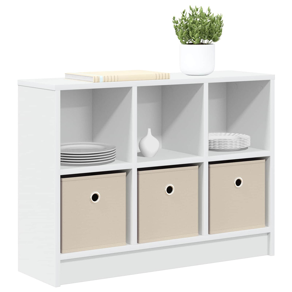 Credenza Bianco 73,5 x 22,5 x 53,5 cm