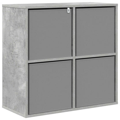 Credenza Grigio cemento 68,5 x 32 x 67 cm | homemem39