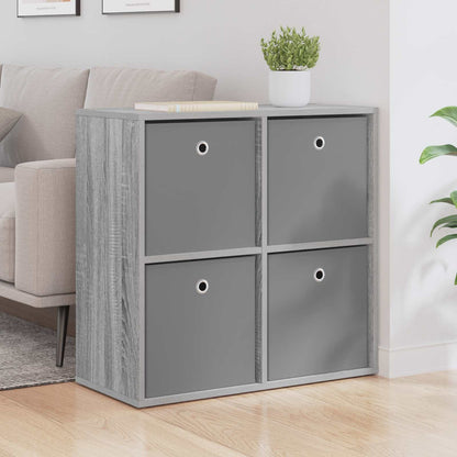 Credenza Grigio Sonoma 68,5 x 32 x 67 cm | homemem39