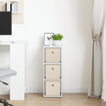 Credenza con cassetto Bianco 25,5 x 22 x 69,5 cm | homemem39