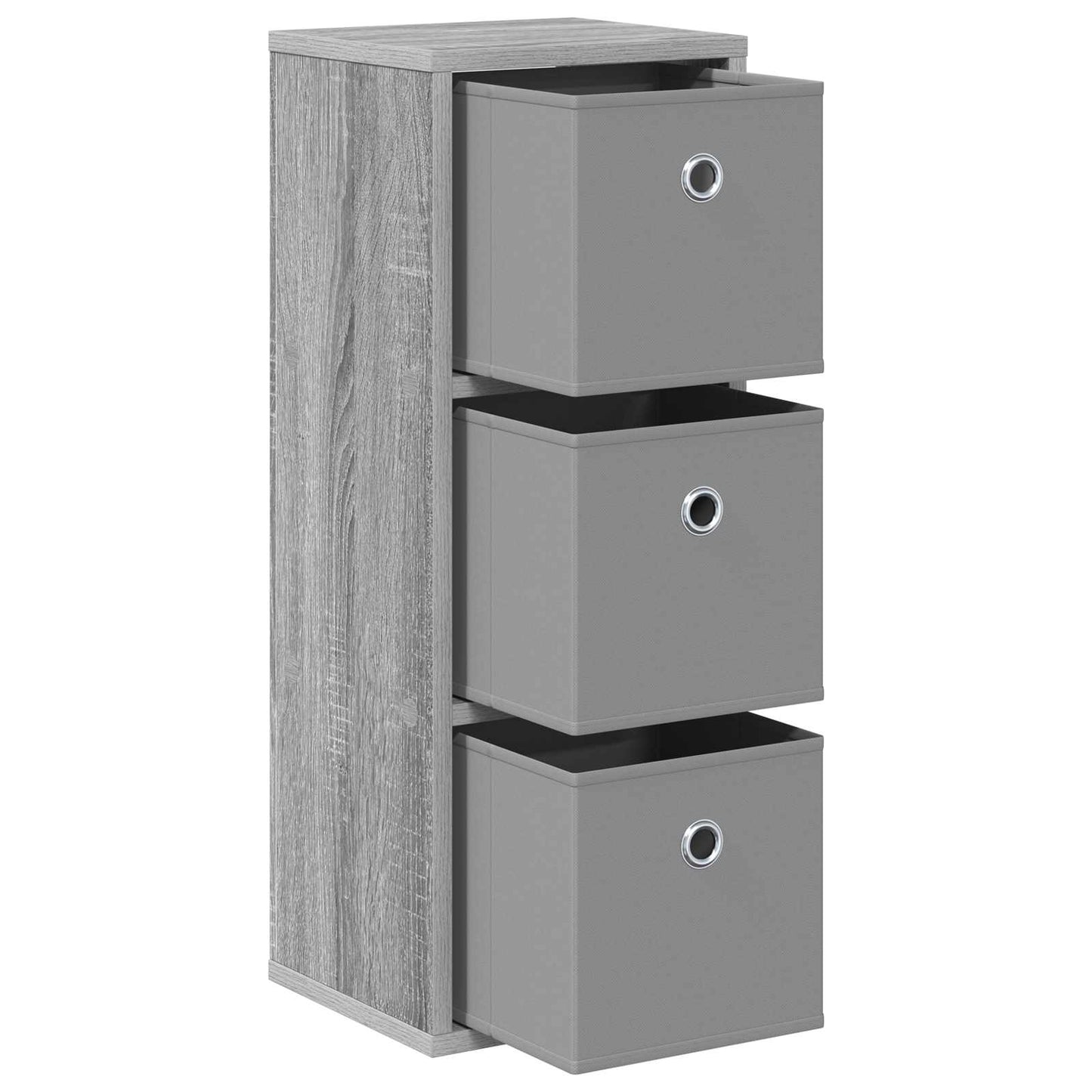 Credenza con cassetto Grigio Sonoma 25,5 x 22 x 69,5 cm | homemem39