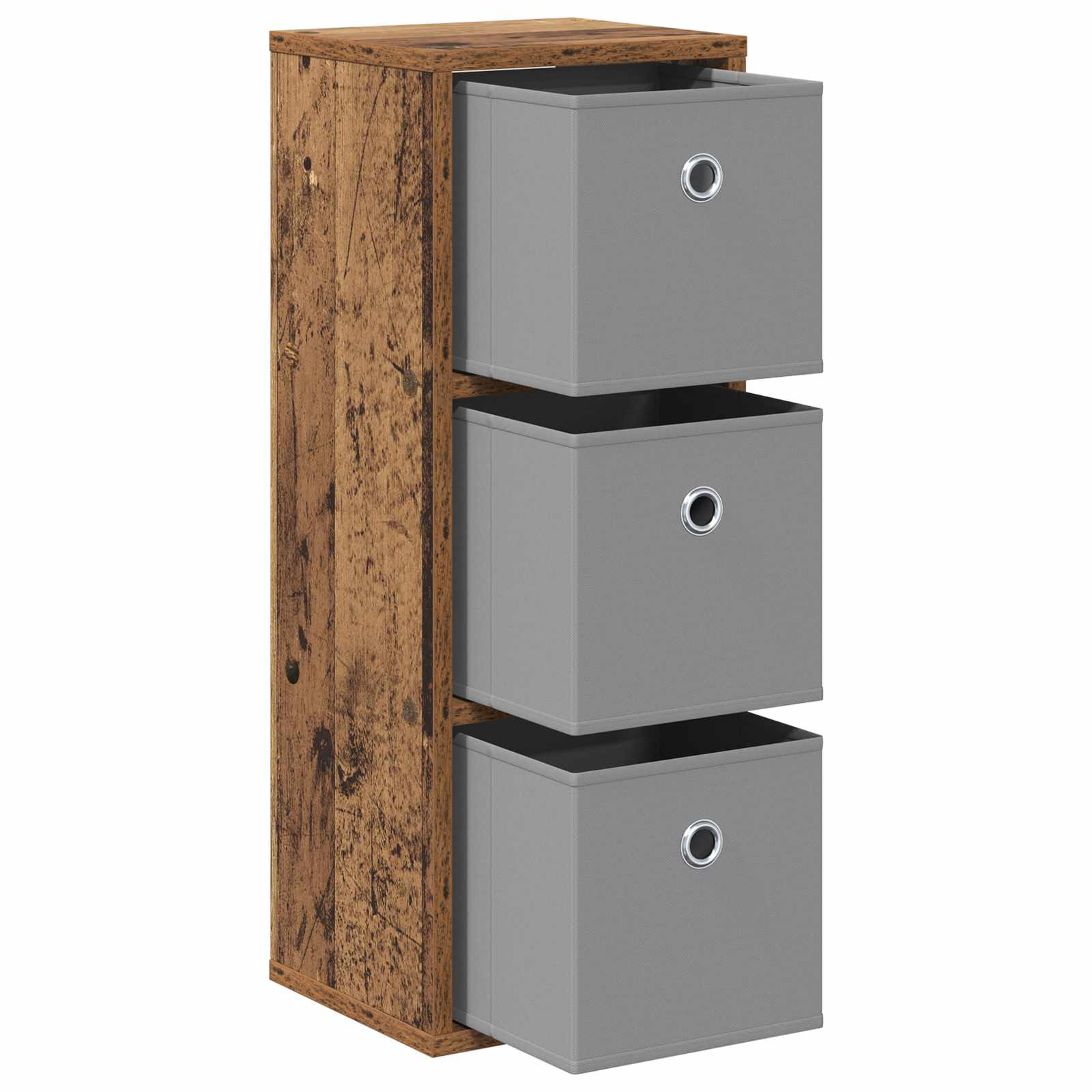 Credenza con cassetto Legno vecchio 25,5 x 22 x 69,5 cm | homemem39