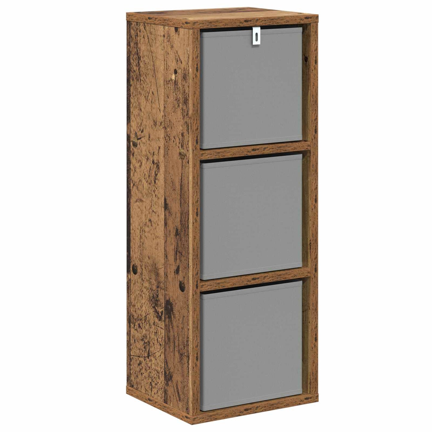 Credenza con cassetto Legno vecchio 25,5 x 22 x 69,5 cm | homemem39