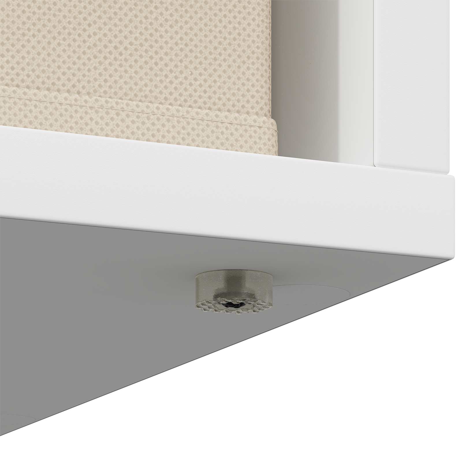 Credenza con cassetto Bianco 30,5 x 27 x 84,5 cm | homemem39