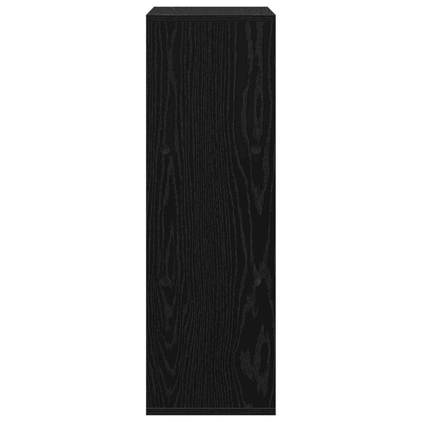 Credenza con cassetto Rovere Nero 30,5 x 27 x 84,5 cm | homemem39