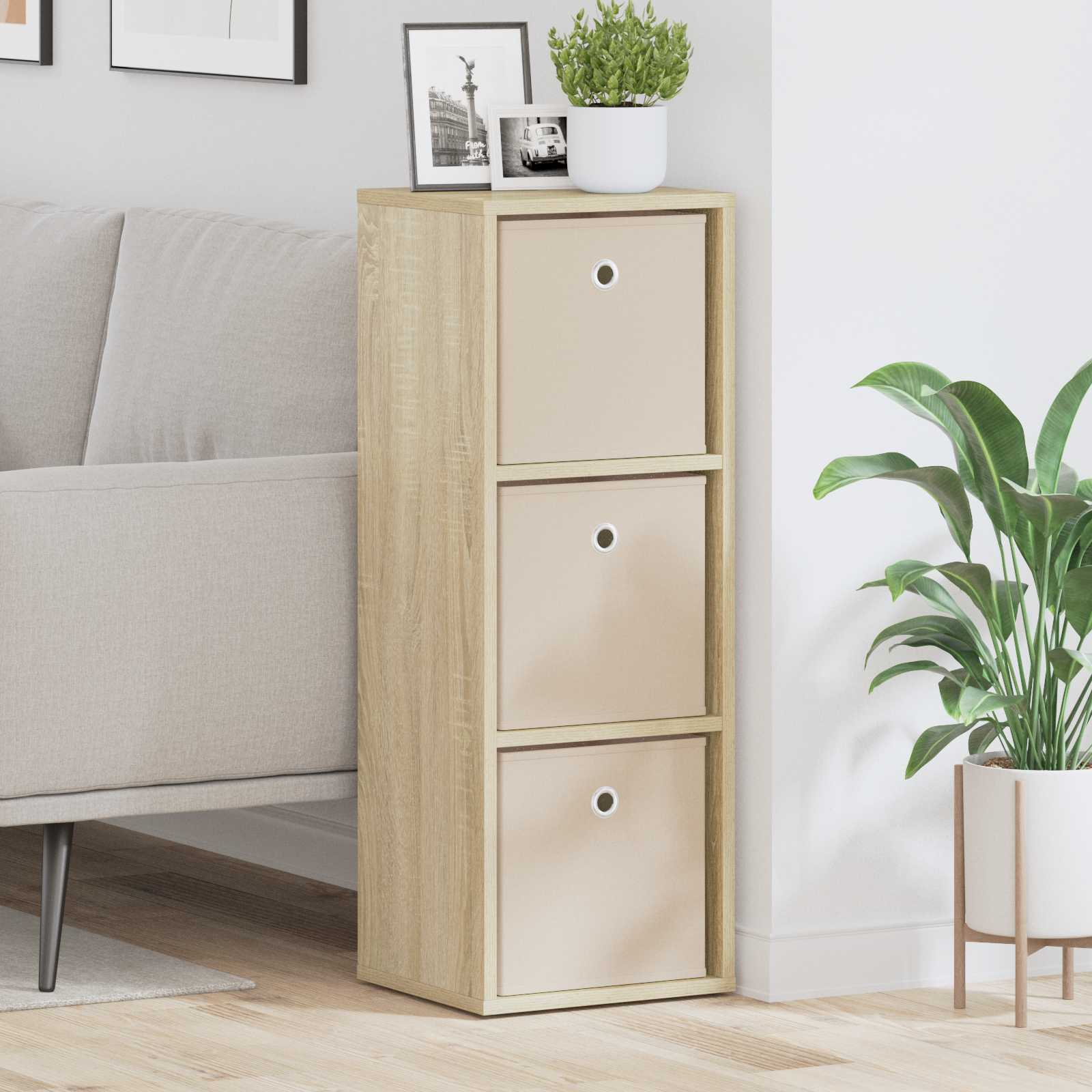 Credenza con cassetto Rovere Sonoma 30,5 x 27 x 84,5 cm | homemem39