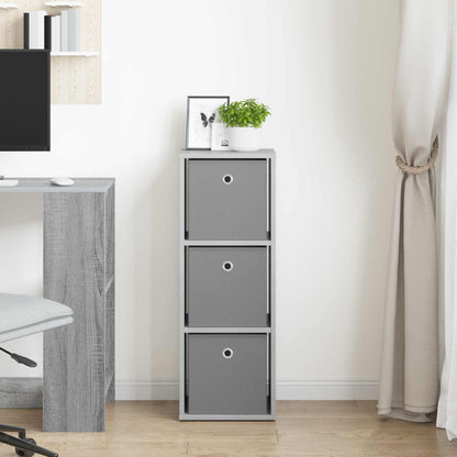 Credenza con cassetto Grigio cemento 30,5 x 27 x 84,5 cm | homemem39