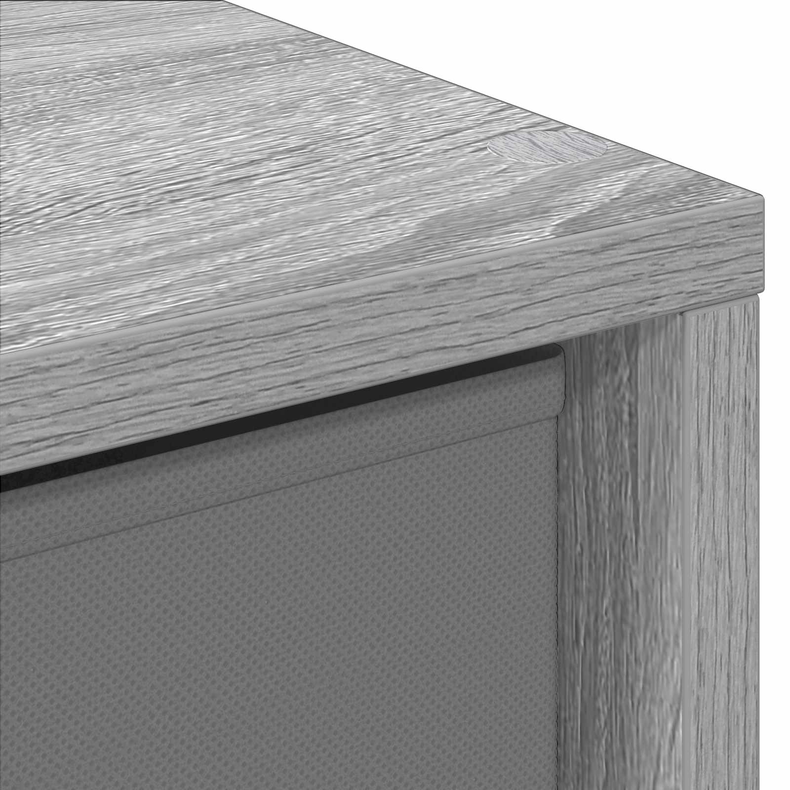Credenza con cassetto Grigio Sonoma 30,5 x 27 x 84,5 cm | homemem39