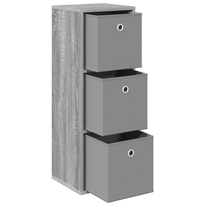 Credenza con cassetto Grigio Sonoma 30,5 x 27 x 84,5 cm | homemem39