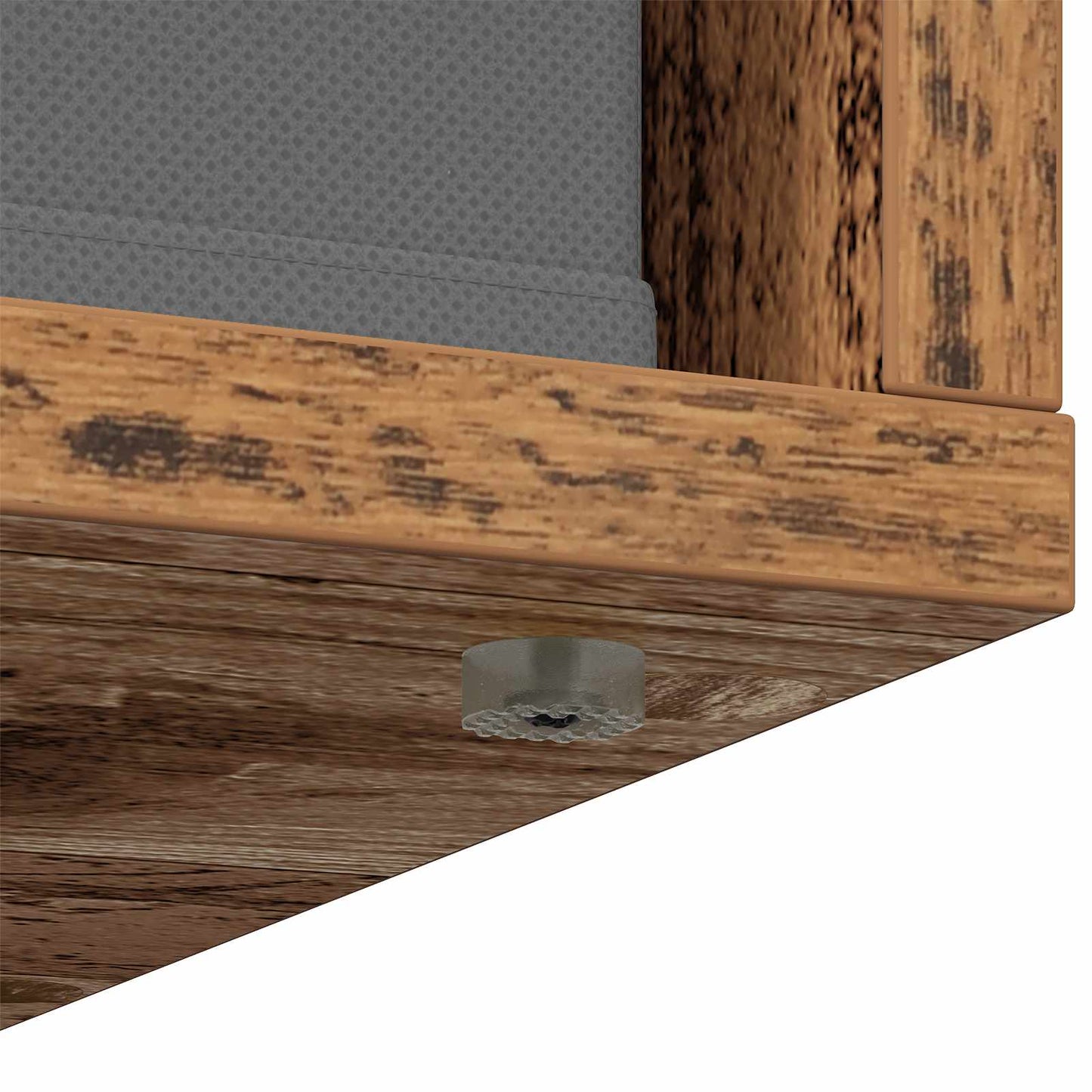 Credenza con cassetto Legno vecchio 30,5 x 27 x 84,5 cm | homemem39