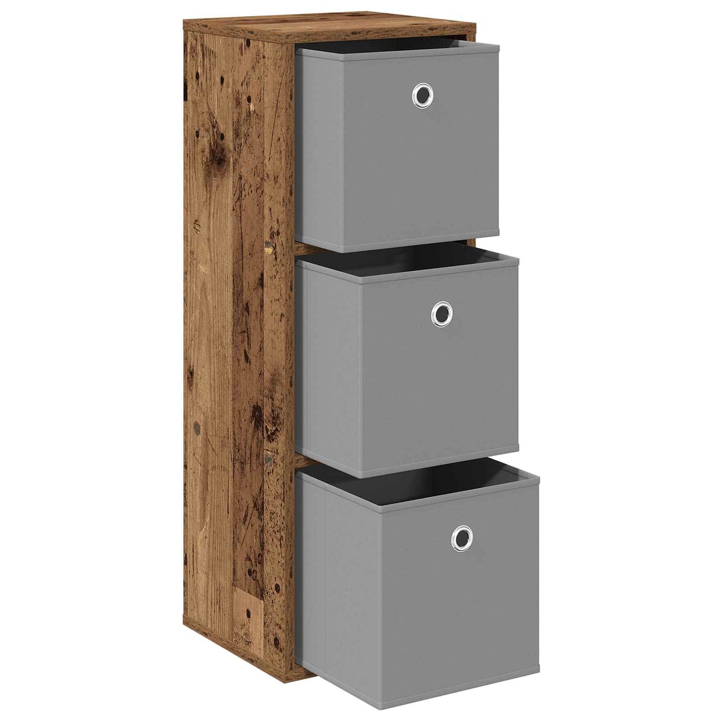 Credenza con cassetto Legno vecchio 30,5 x 27 x 84,5 cm | homemem39