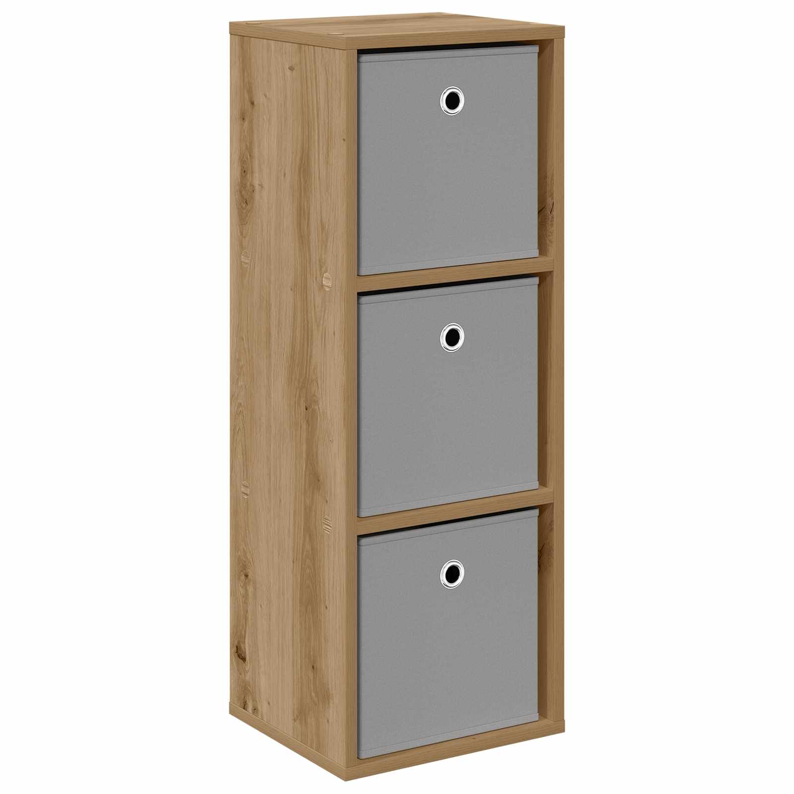 Credenza con cassetto Rovere artigianale 30,5 x 27 x 84,5 cm | homemem39