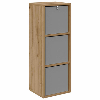 Credenza con cassetto Rovere artigianale 30,5 x 27 x 84,5 cm | homemem39