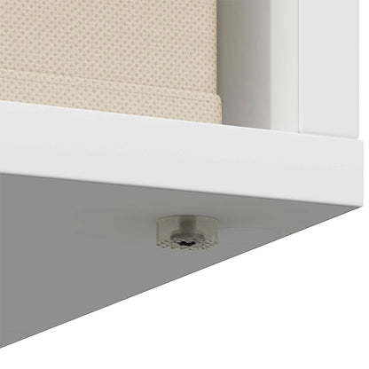 Credenza con cassetto Bianco 35 x 32 x 99,5 cm | homemem39