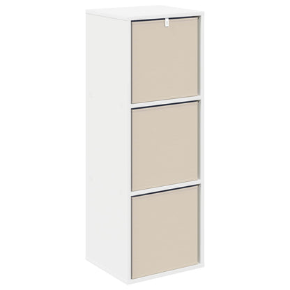 Credenza con cassetto Bianco 35 x 32 x 99,5 cm | homemem39