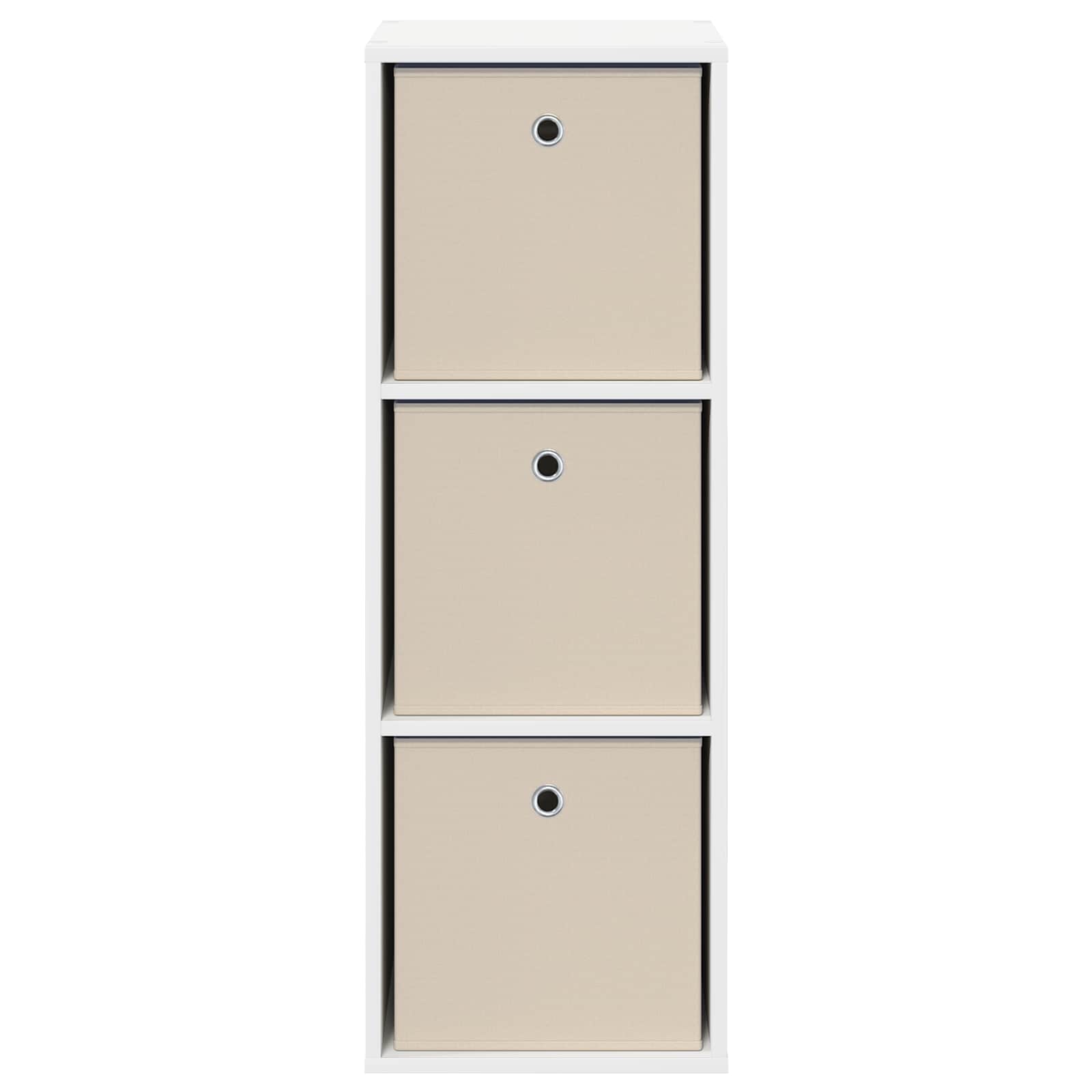 Credenza con cassetto Bianco 35 x 32 x 99,5 cm | homemem39