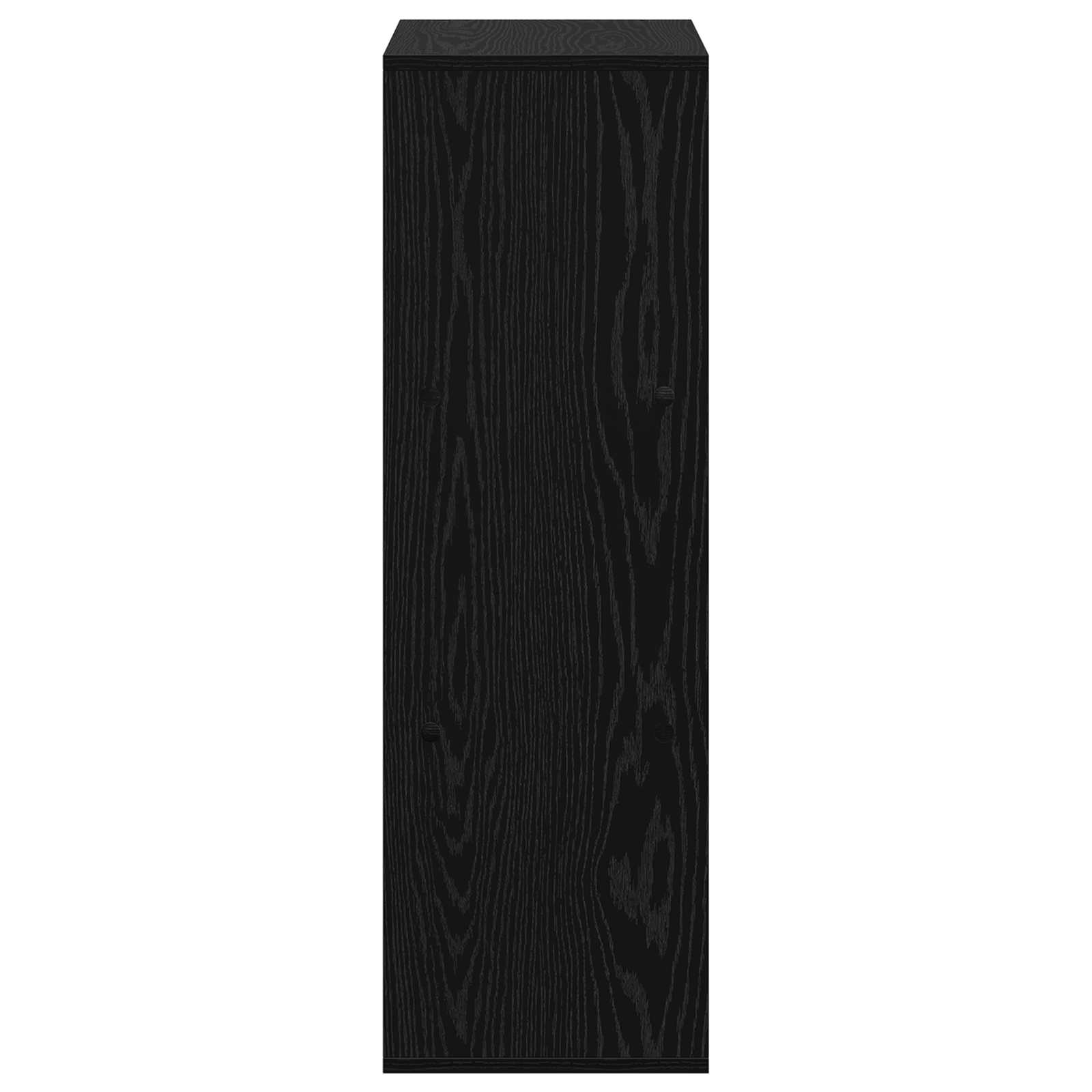 Credenza con cassetto Rovere Nero 35 x 32 x 99,5 cm | homemem39