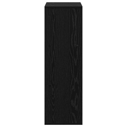 Credenza con cassetto Rovere Nero 35 x 32 x 99,5 cm | homemem39