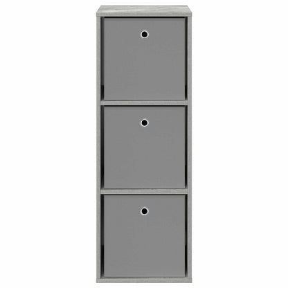 Credenza con cassetto Grigio cemento 35 x 32 x 99,5 cm | homemem39